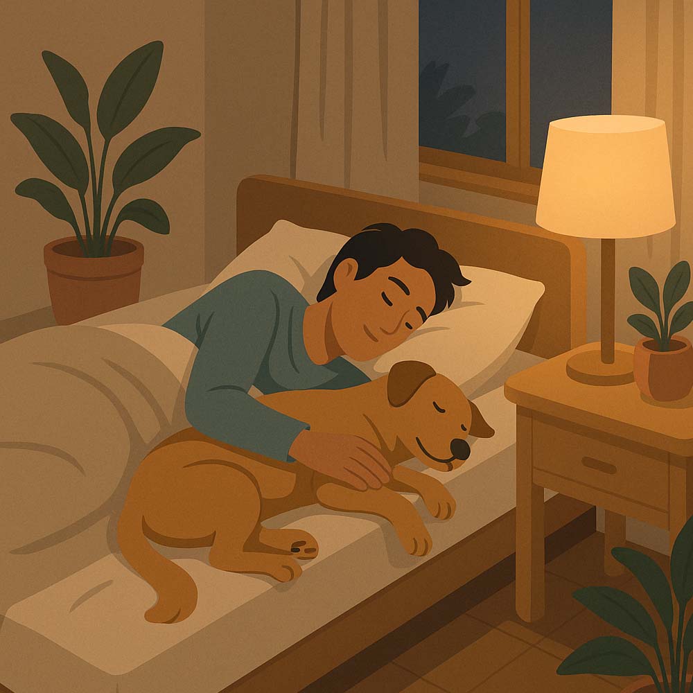 dormir com seu pet - como dormir melhor